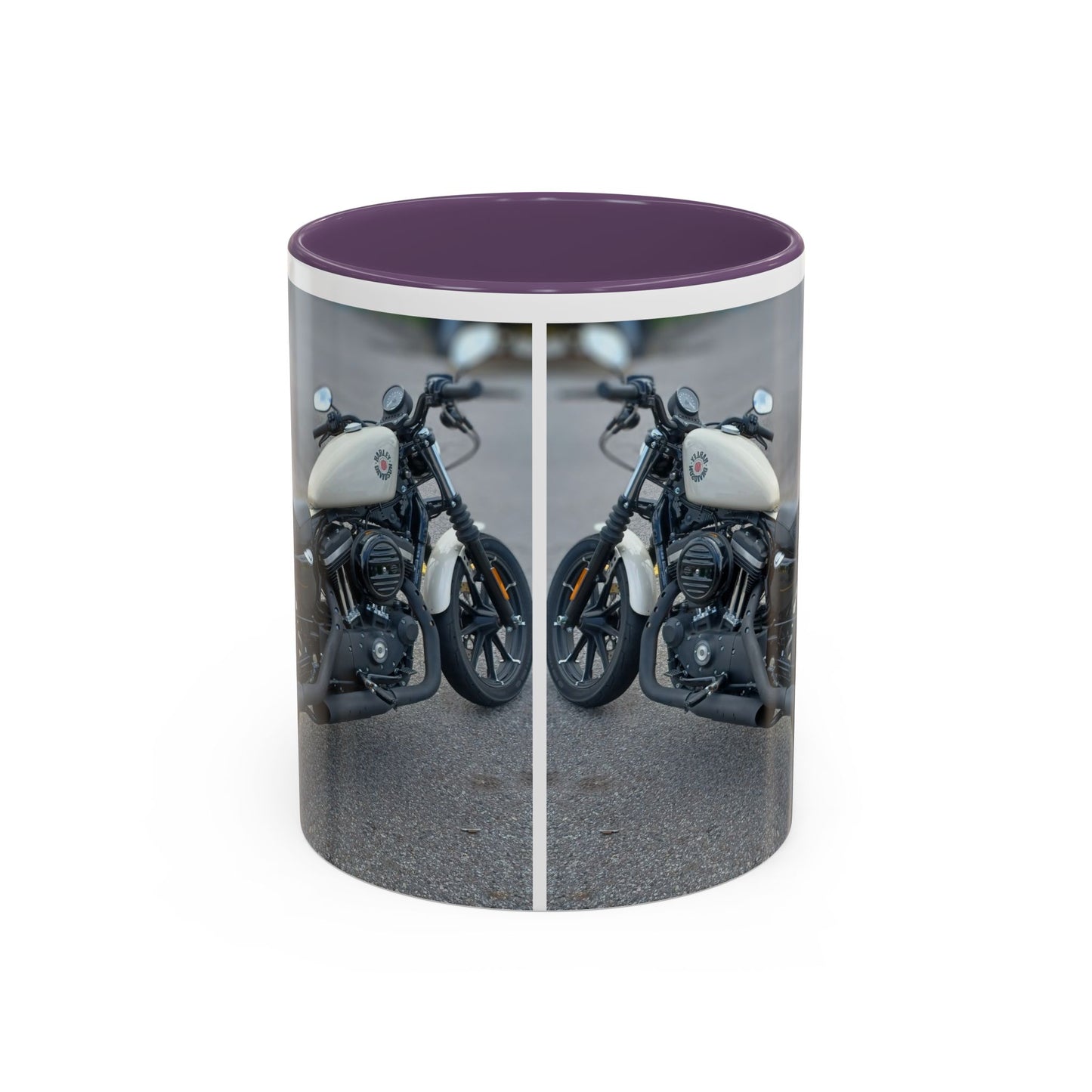 Stylish Motorcycle Accent Coffee Mug, Custom Coffee Cup for Bikers, Birthday Gift, Unique Kitchen Decor, Perfect for Motorbike Lovers