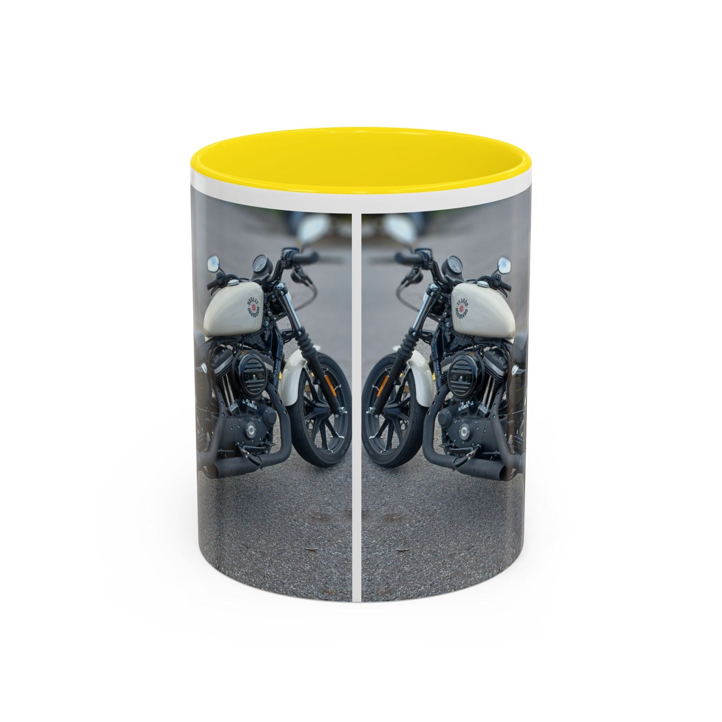 Stylish Motorcycle Accent Coffee Mug, Custom Coffee Cup for Bikers, Birthday Gift, Unique Kitchen Decor, Perfect for Motorbike Lovers