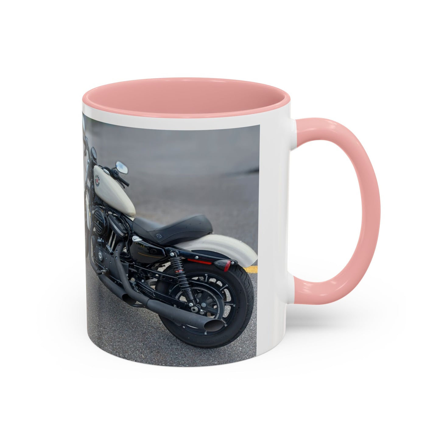 Stylish Motorcycle Accent Coffee Mug, Custom Coffee Cup for Bikers, Birthday Gift, Unique Kitchen Decor, Perfect for Motorbike Lovers