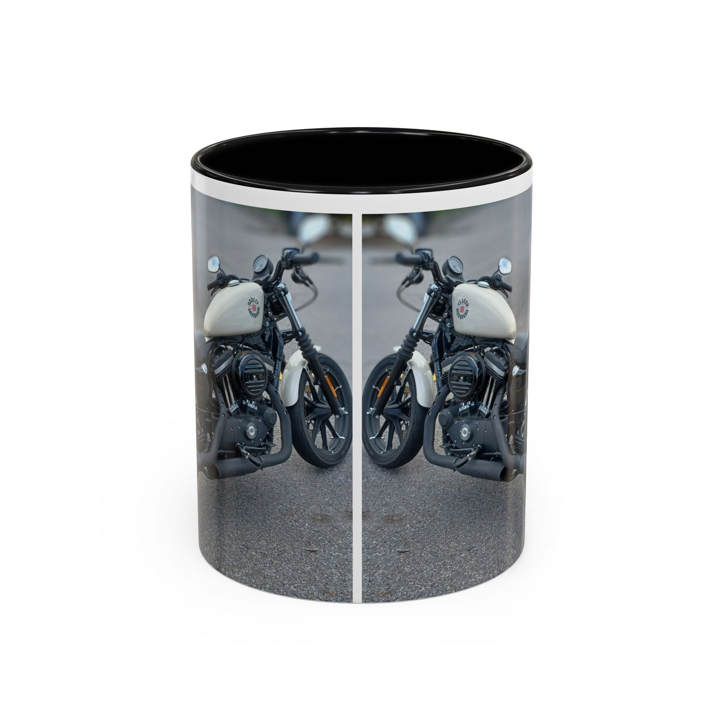 Stylish Motorcycle Accent Coffee Mug, Custom Coffee Cup for Bikers, Birthday Gift, Unique Kitchen Decor, Perfect for Motorbike Lovers