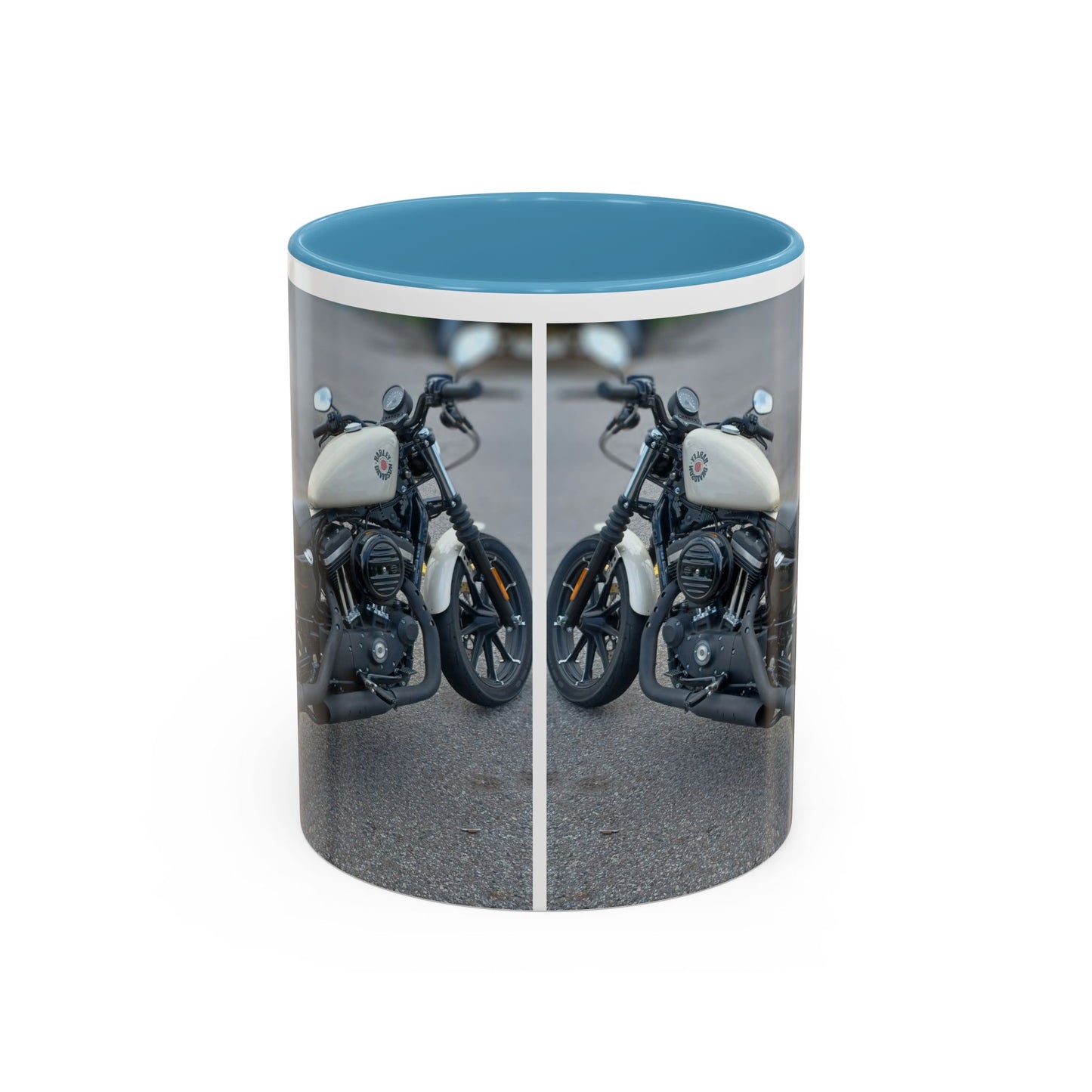 Stylish Motorcycle Accent Coffee Mug, Custom Coffee Cup for Bikers, Birthday Gift, Unique Kitchen Decor, Perfect for Motorbike Lovers