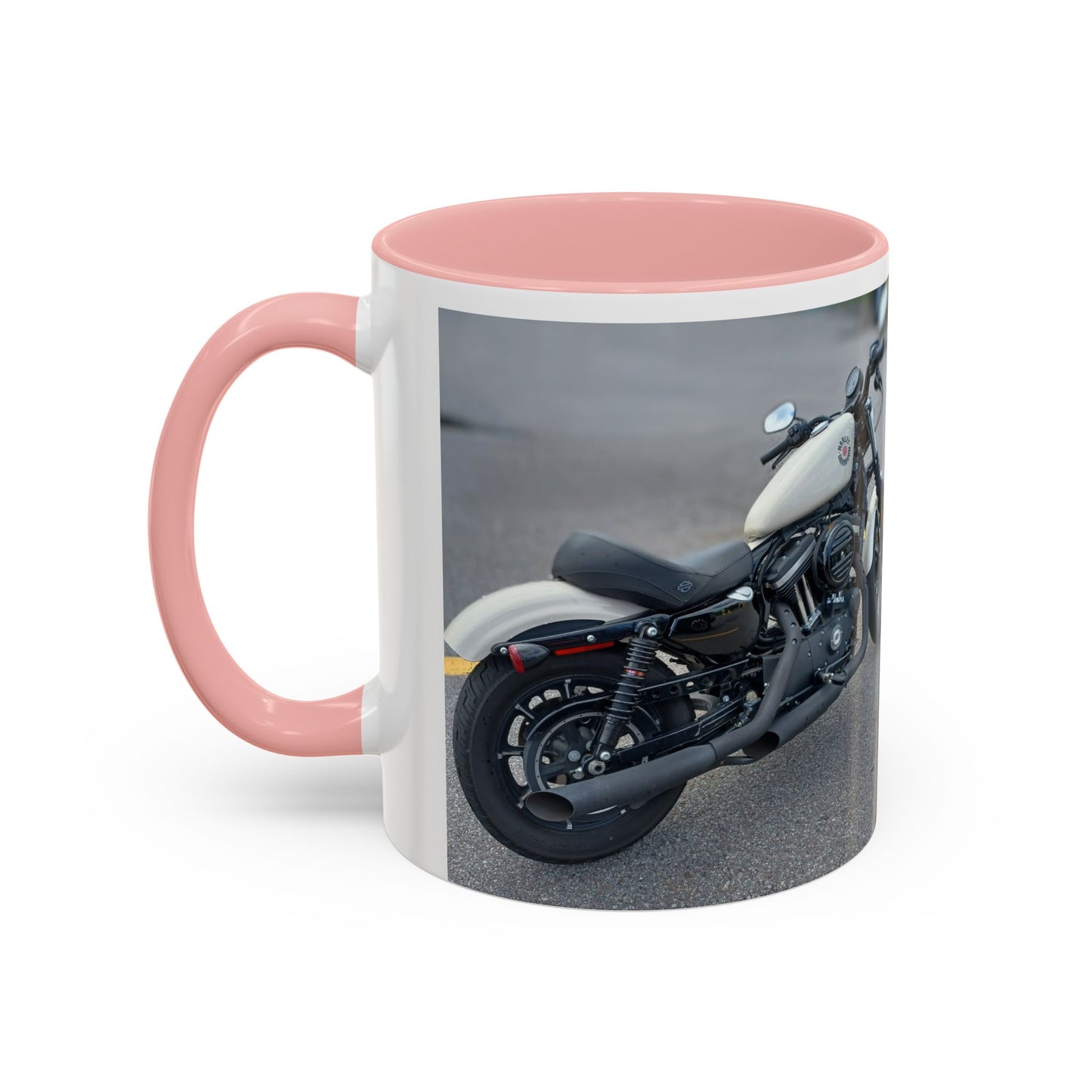 Stylish Motorcycle Accent Coffee Mug, Custom Coffee Cup for Bikers, Birthday Gift, Unique Kitchen Decor, Perfect for Motorbike Lovers